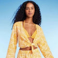 Long sleeve LG top for bikini cover up